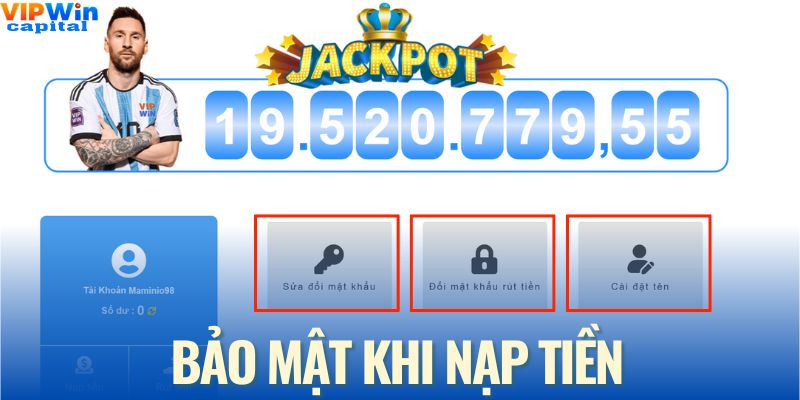 Nên bảo mật tài khoản để cá cược an toàn