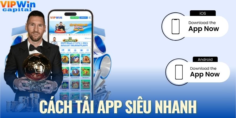 Làm theo hướng dẫn, tải ứng dụng nhanh chóng chỉ trong vài bước