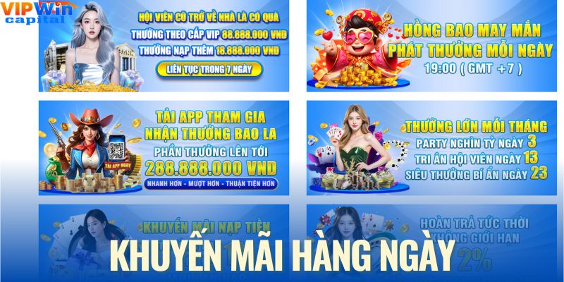 Những khuyến mãi chỉ có tại nhà cái