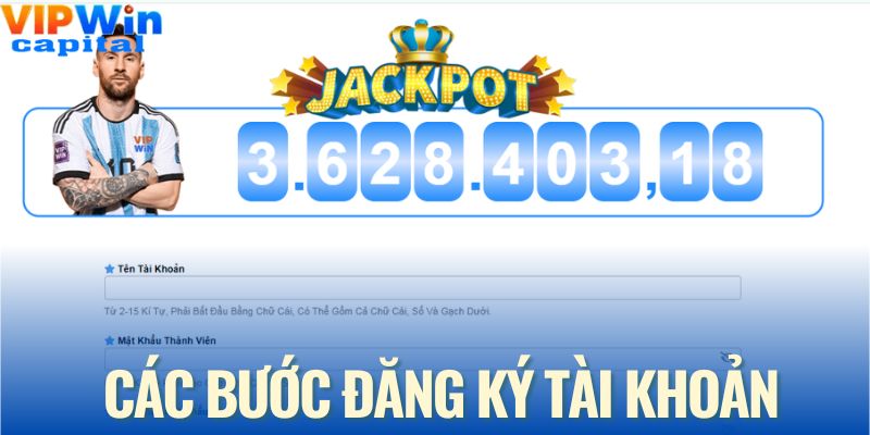 Các bước để đăng ký tài khoản cá cược