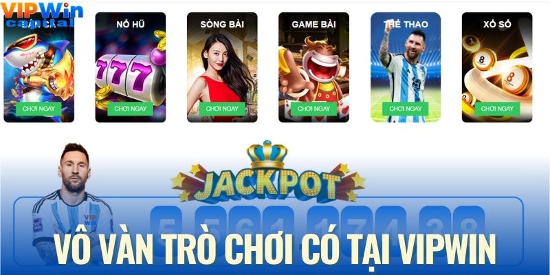 Sảnh game với vô vàn trò chơi của nhà cái